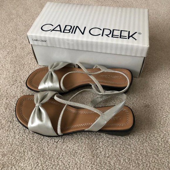 Cabin Creek - Women's Sandals - Champagne 9.5 9.5M - with Box - Picture 3 of 4